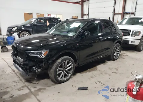 2021 Audi Q3 Premium Plus 45 Tfsi S Line Quattro Tiptronic z USA, uszkodzony, nr VIN WA1EECF33M1132867